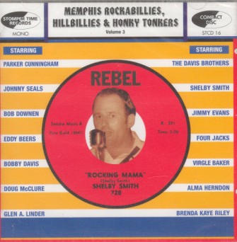 V.A. - Memphis Rockabillies ,Hillbillys & Honky Tonkers Vol 3